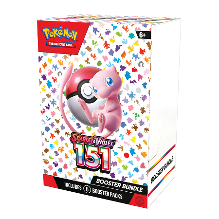 Pokémon Scarlet & Violet 151 Booster Bundle – 6 Booster Packs