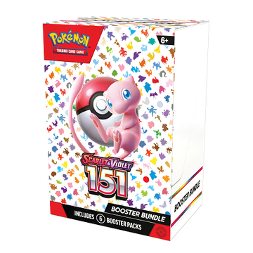 Pokémon Scarlet & Violet 151 Booster Bundle – 6 Booster Packs