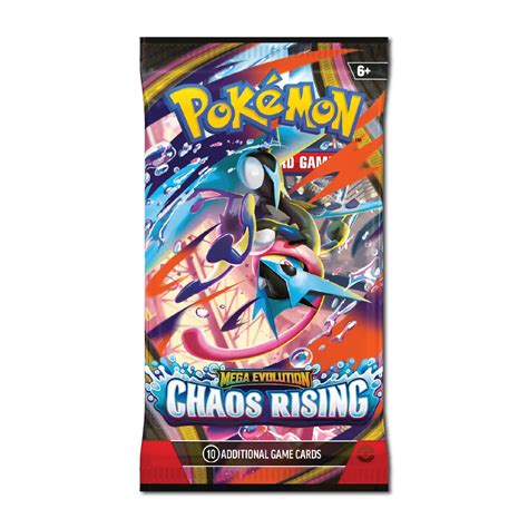 Pokémon Mega Evolution – Chaos Rising Booster Pack
