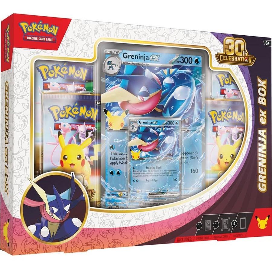 Pokémon TCG: 30th Celebration Greninja ex Box