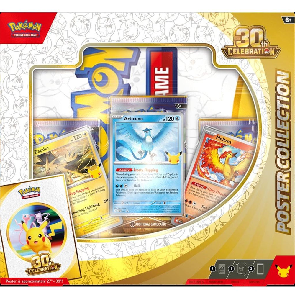 Pokémon TCG: 30th Celebration Poster Collection