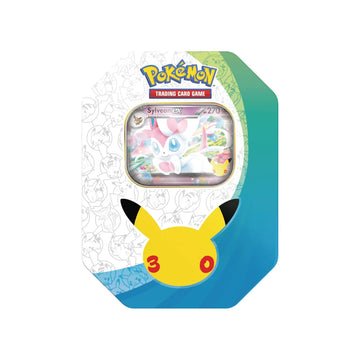 30th Celebration Sylveon ex Tin