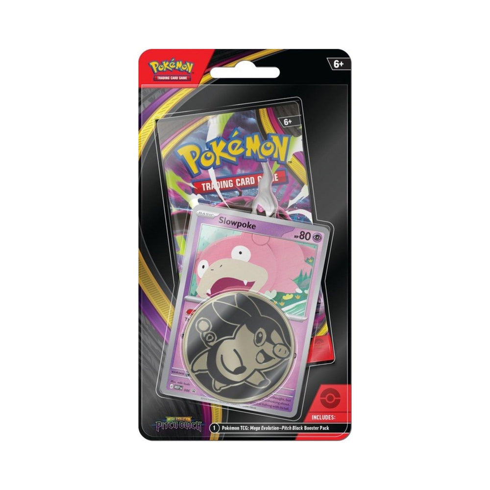 Mega Evolution Pitch Black 1-Pack Blister – Slowpoke Promo (EN)
